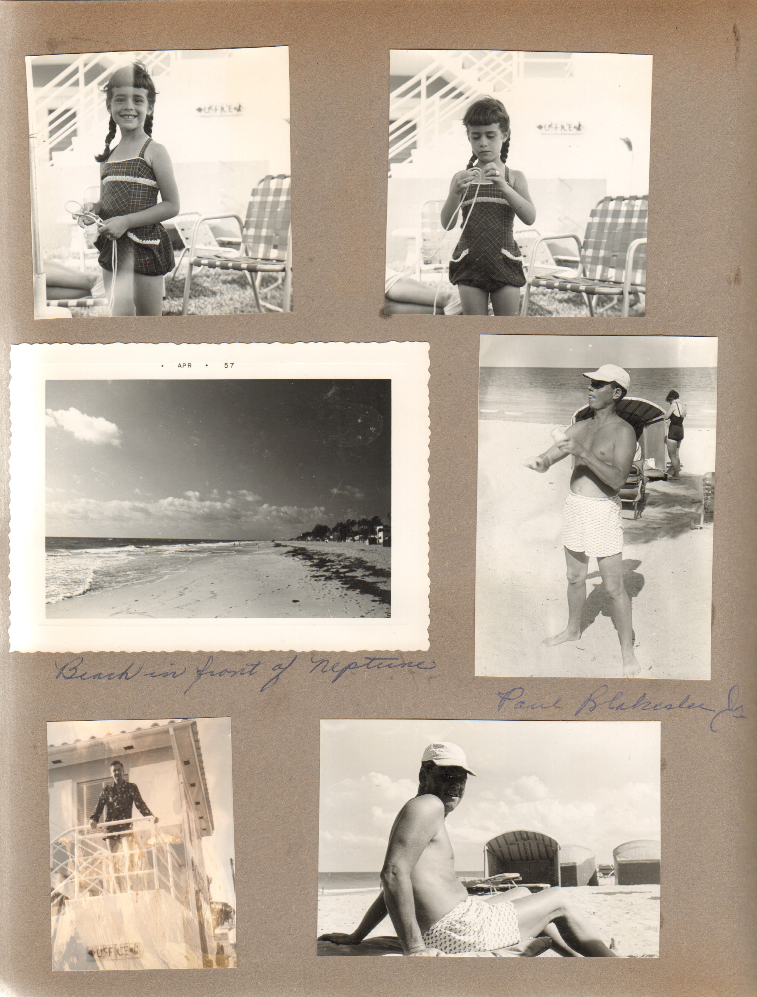Hollywood Beach - Neptune. Susan. John. Paul Blakeslee Jr.