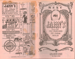 Jahn's menu
