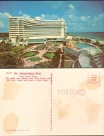 Fountainebleau Hotel postcard ML-29 Miami Beach Florida