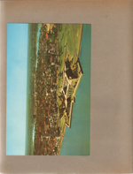 St Augustine, Florida - aerial view of Castillo de San Marcos postcard