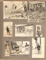 Hollywood Beach - Neptune - Dr B, Rosemary, Mrs B. Shuffleboard. Edie. Vonnie, Ruth. John