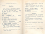 Union Chapel Methodist Church program for Eddie baptism