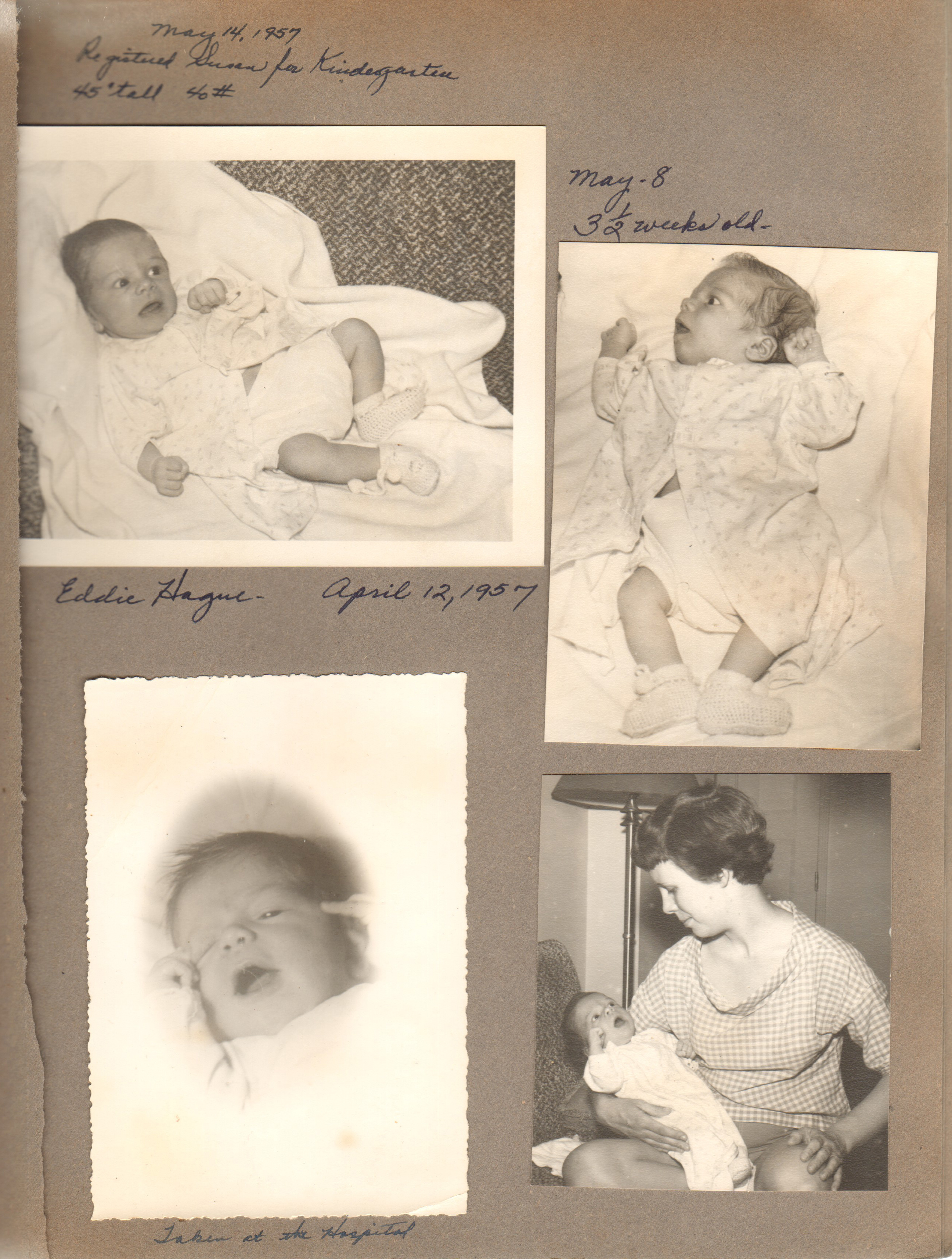 Baby pictures - Eddie Hague - Patti
