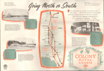 Colony Hotel Courts brochure postcard