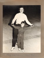 Ice skating at coliseum Rosemary Susan