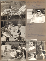 Bonnie Beth Blakeslee. Susan, Jan, Connie. Pool party.