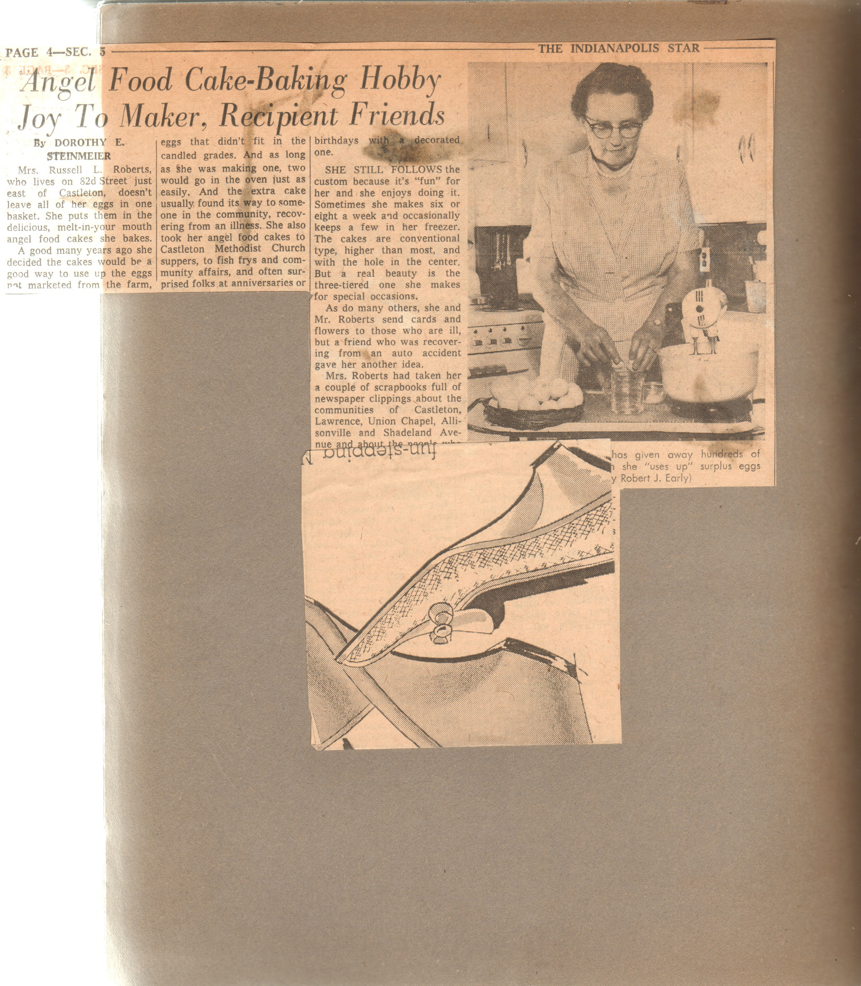 article - Edna Robert angel food cake