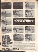 ad for Bolex movie camera