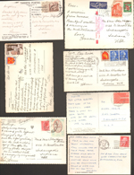 loose postcard of Europe from Warren