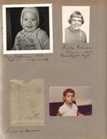 Bruce Edelman 7 mo. Sandy Brawner Junior BRHS. Susan at Begeman's