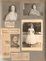 Helen Morgan announcement and pictures. Lois Elaine Bock