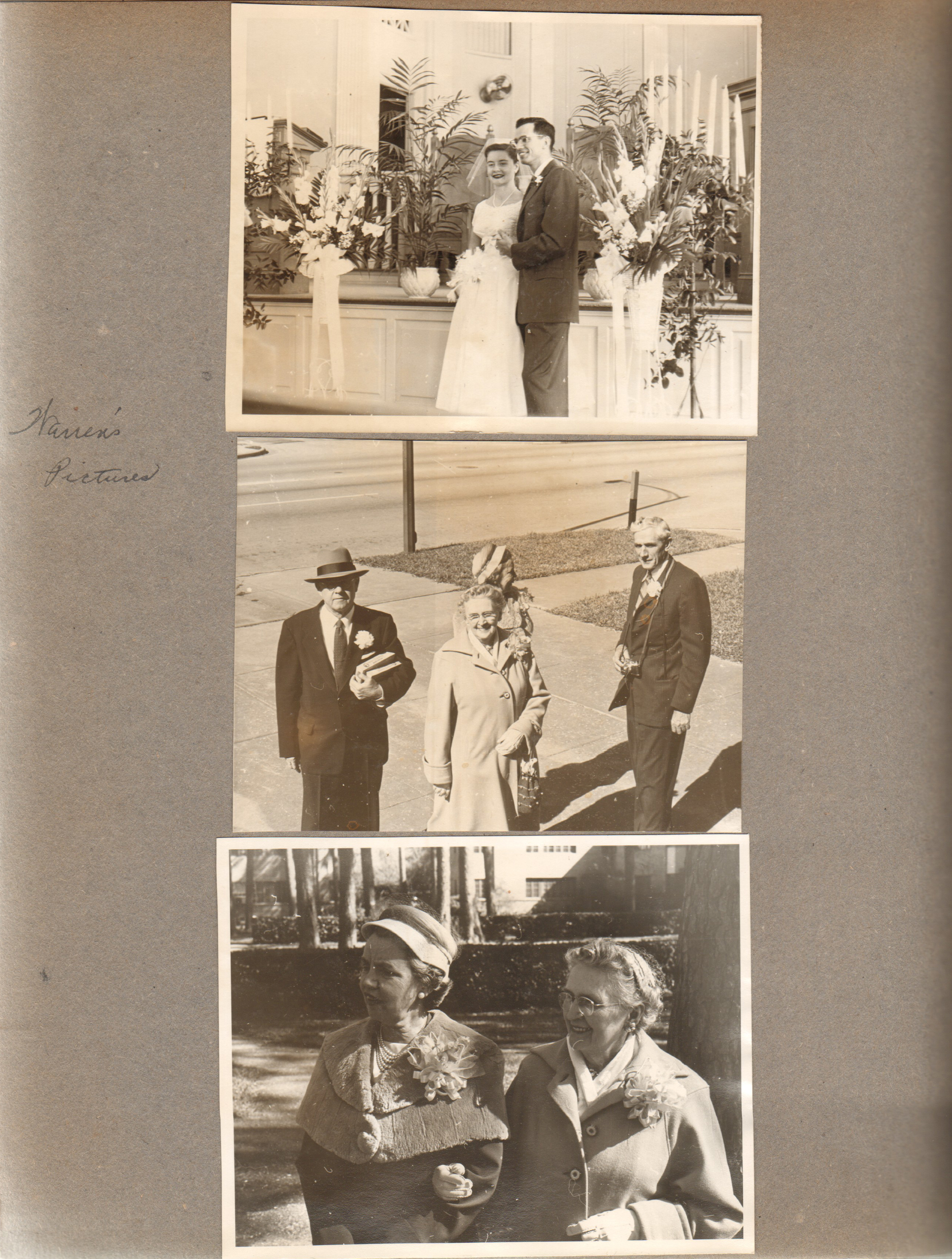 Helen and Bill wedding - Warren's pictures. Curt, Vonnie, Bill's parents