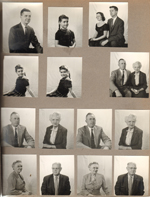 portraits - John. Susan. Rosemary John. Girstle Helen. Vonnie. Curt