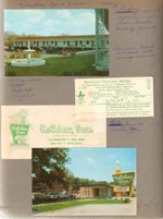 Postcards Kentucky Colonel Motel and Holiday Inn