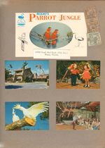 Miami's Parrot Jungle cards and tickets
