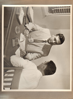 John D Hague in office at NAFI