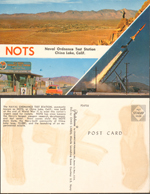 Postcard - Naval Ordnance Test Station - China Lake, CA