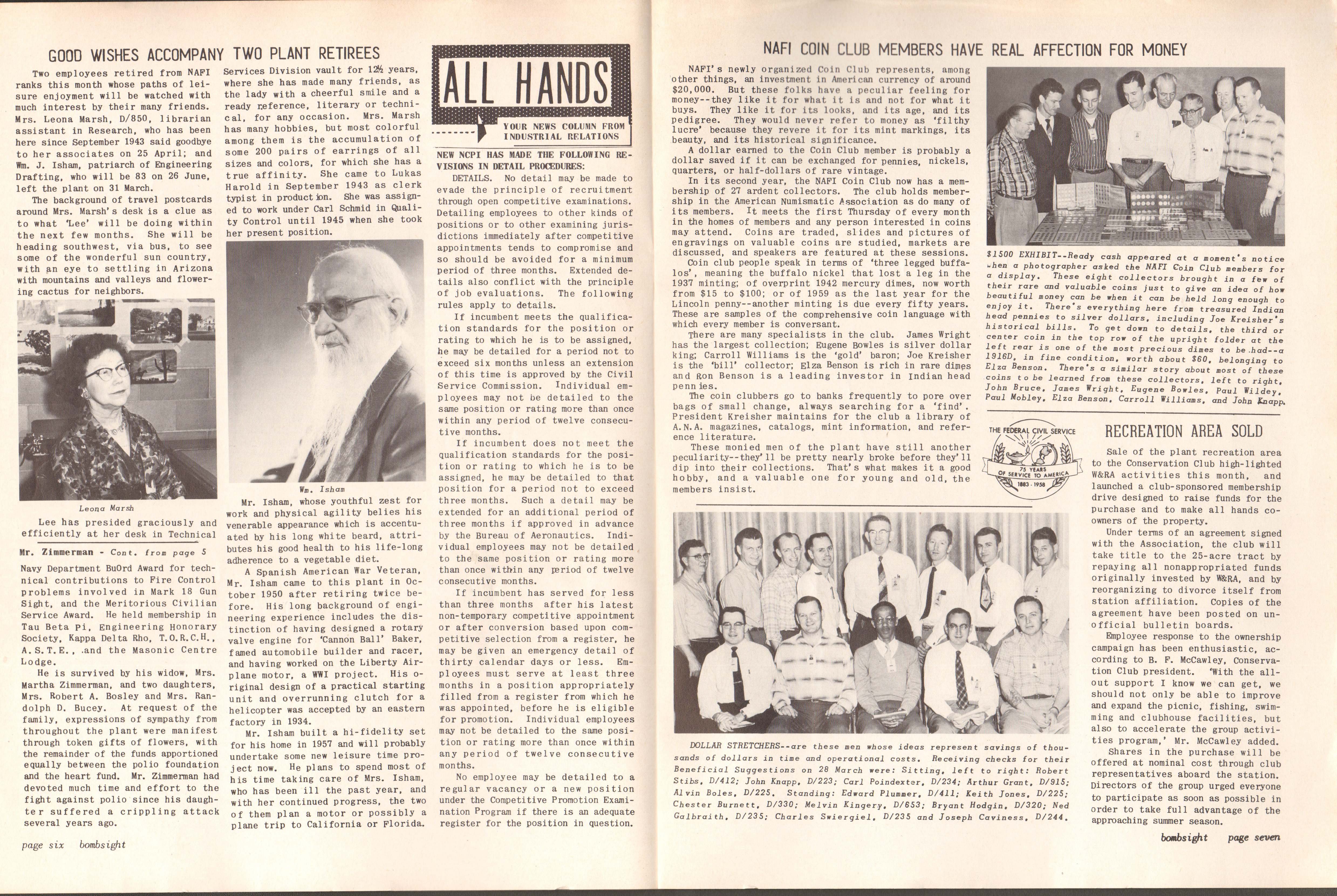 NAFI Bombsight newsletter