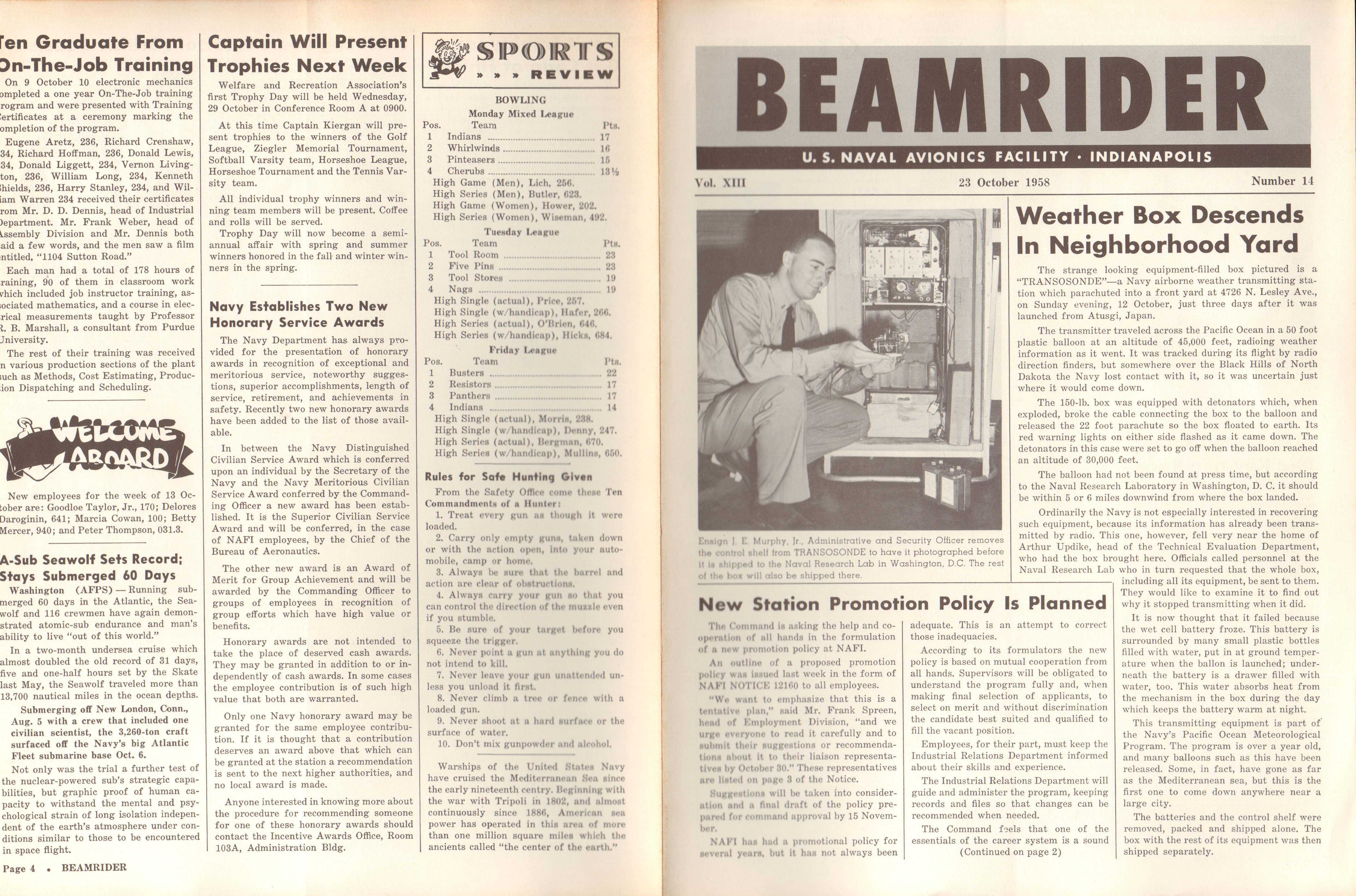 NAFI Beam rider newsletter - 