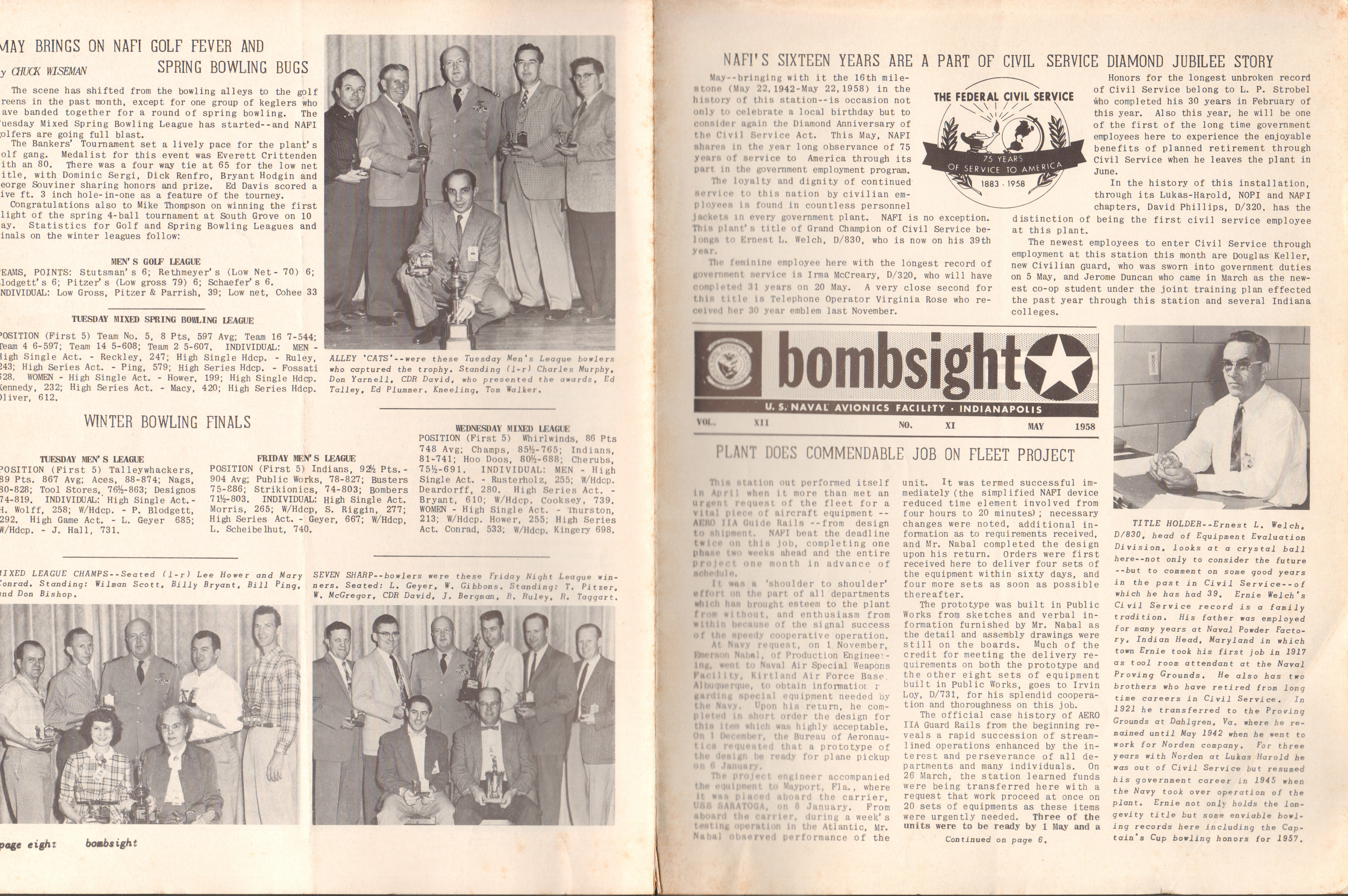 NAFI Bombsight newsletter