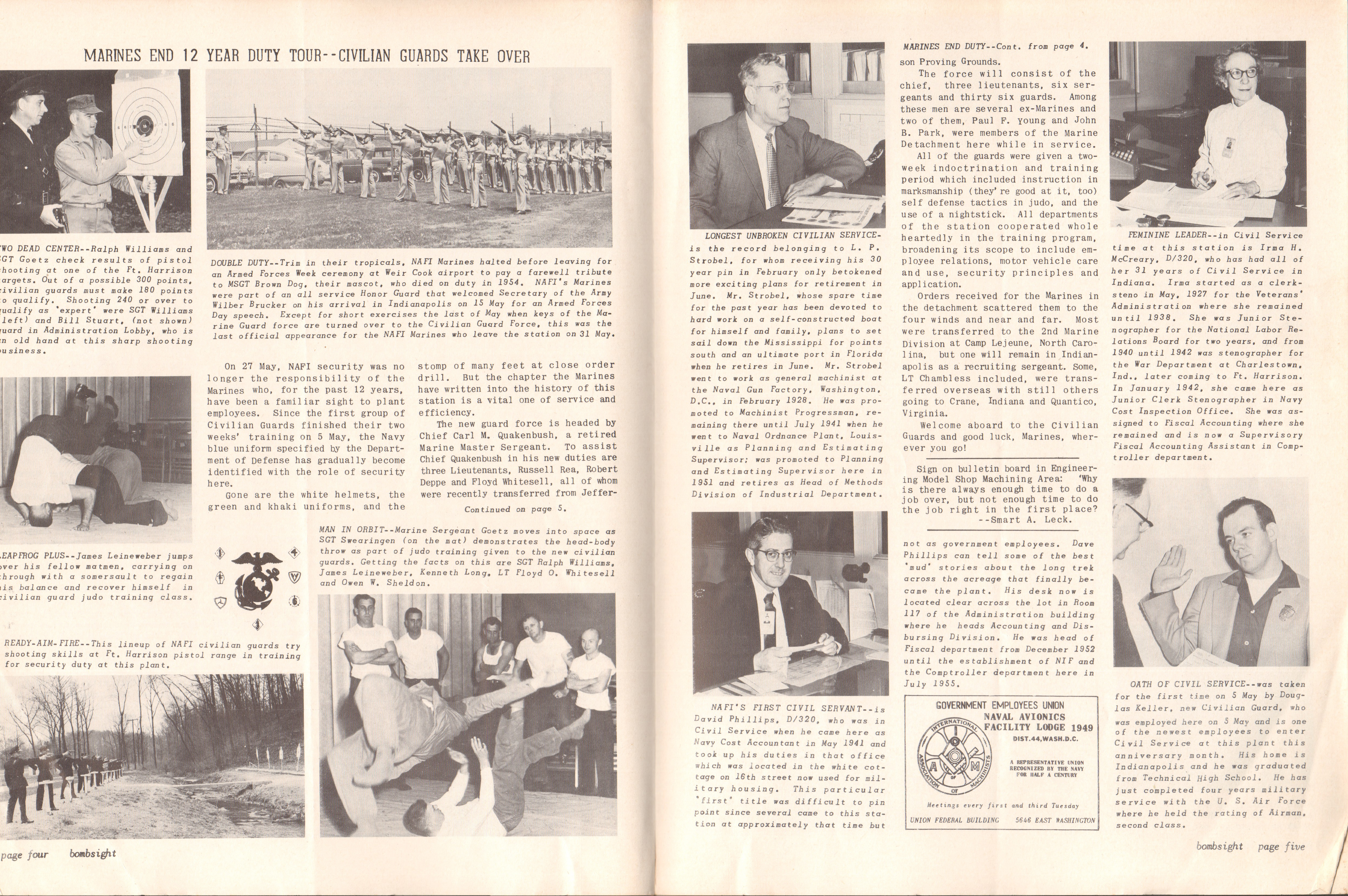 NAFI Bombsight newsletter