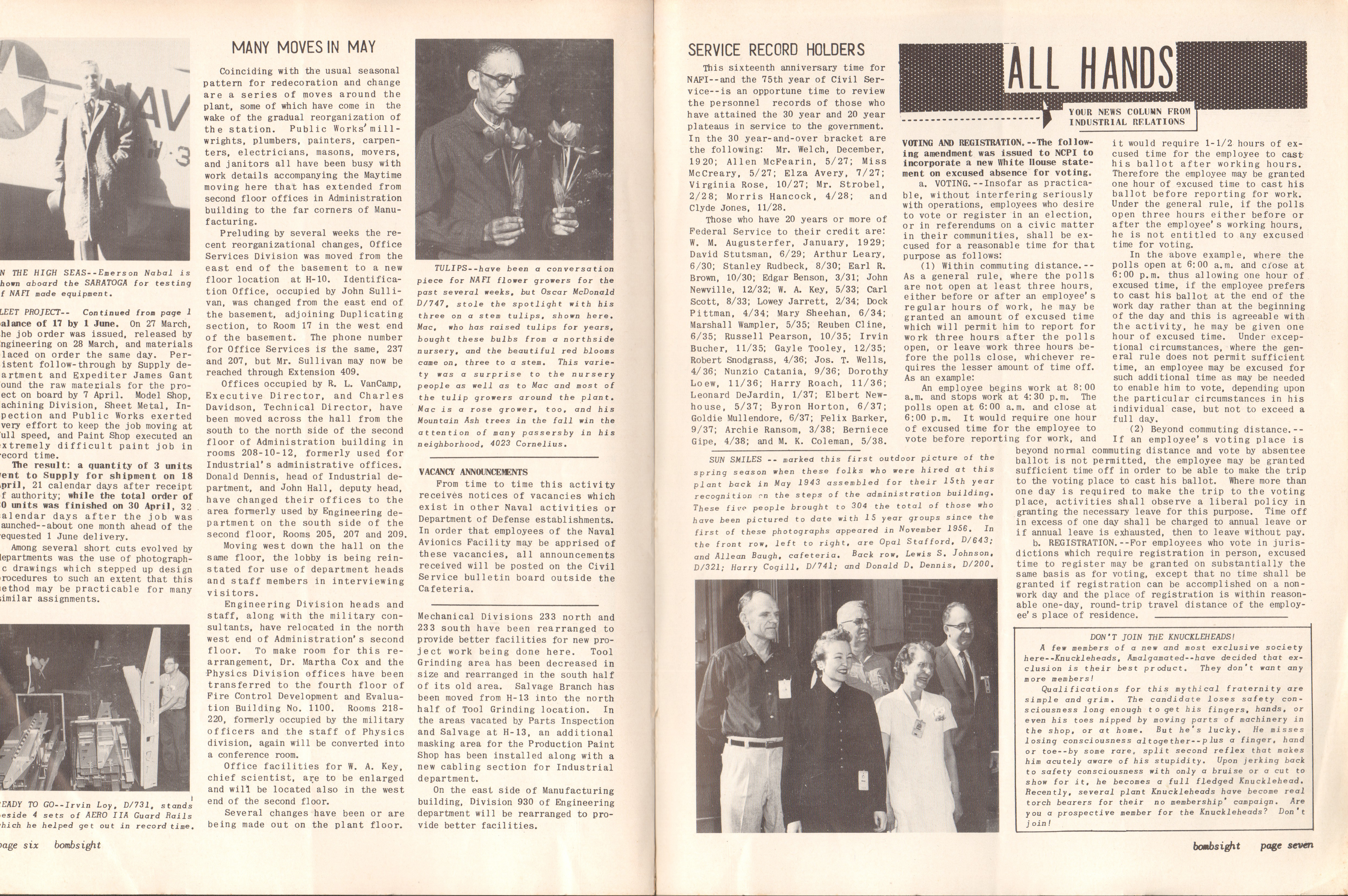 NAFI Bombsight newsletter