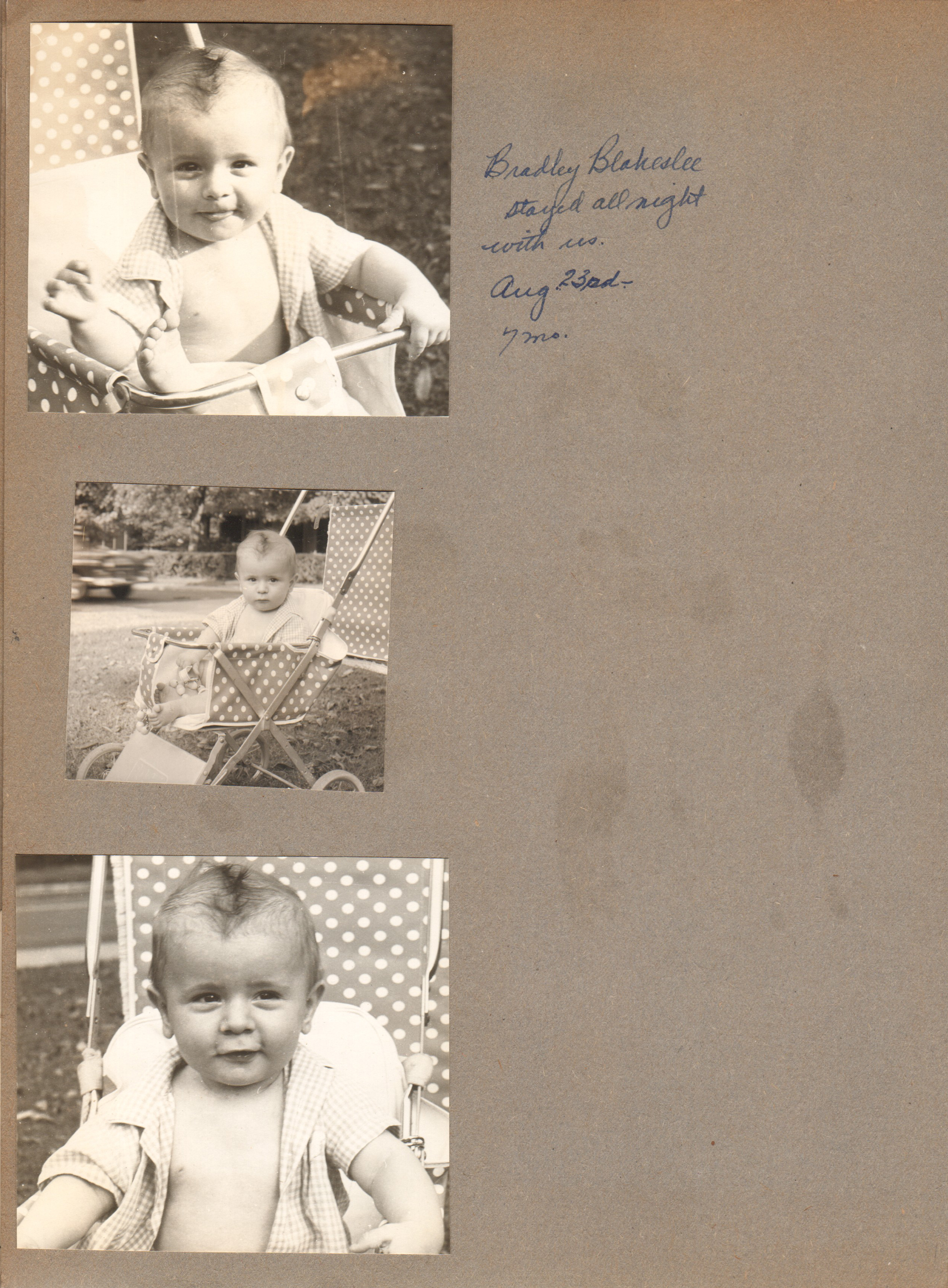 Baby pictures - Bradley Blakeslee