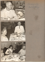 Thanksgiving at 3845 Capitol - Curt, Susan. Vonnie, Warren. Susan, Rosemary, Curt