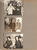 Rosemary and Edith. Helen Hague, Edith and Edna. Patty and Joyce.