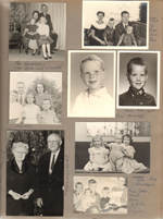 Christmas card pictures - Tobe and York. Charlie, Jim, Peggy and Steve. Eddie and Karen. Porters. Cathy Sheets. Eddie Sheets