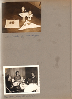 School 80 handwork for Mardi Gras fund raiser. Mrs Bock, Helen, Bill and Lois