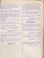 School 80 Around the Willard, mimeographed newsletter for Mardi Gras fund raiser
