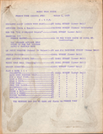 School 80 Around the Willard, mimeographed newsletter for Mardi Gras fund raiser