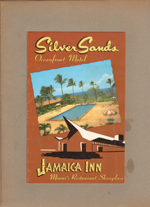 booklet for Silver Sands motel Jamaica Inn Miami