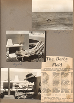 Hollywood Beach Florida - Neptune -  maybe Rosemary in ocean. Myrtle sunbathing. clipping The derby field.