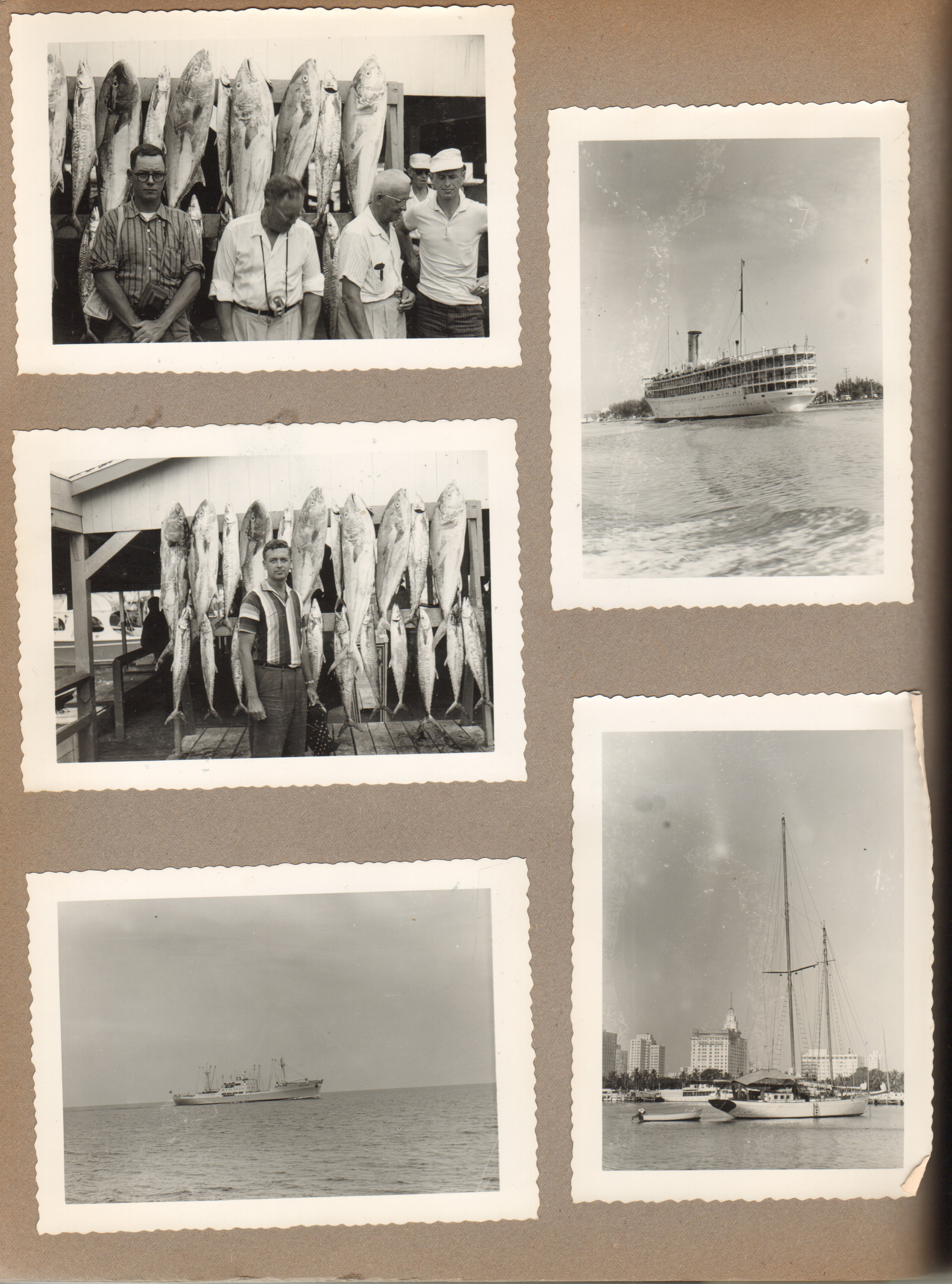 Hollywood Beach Florida - fishing trip - John with catch