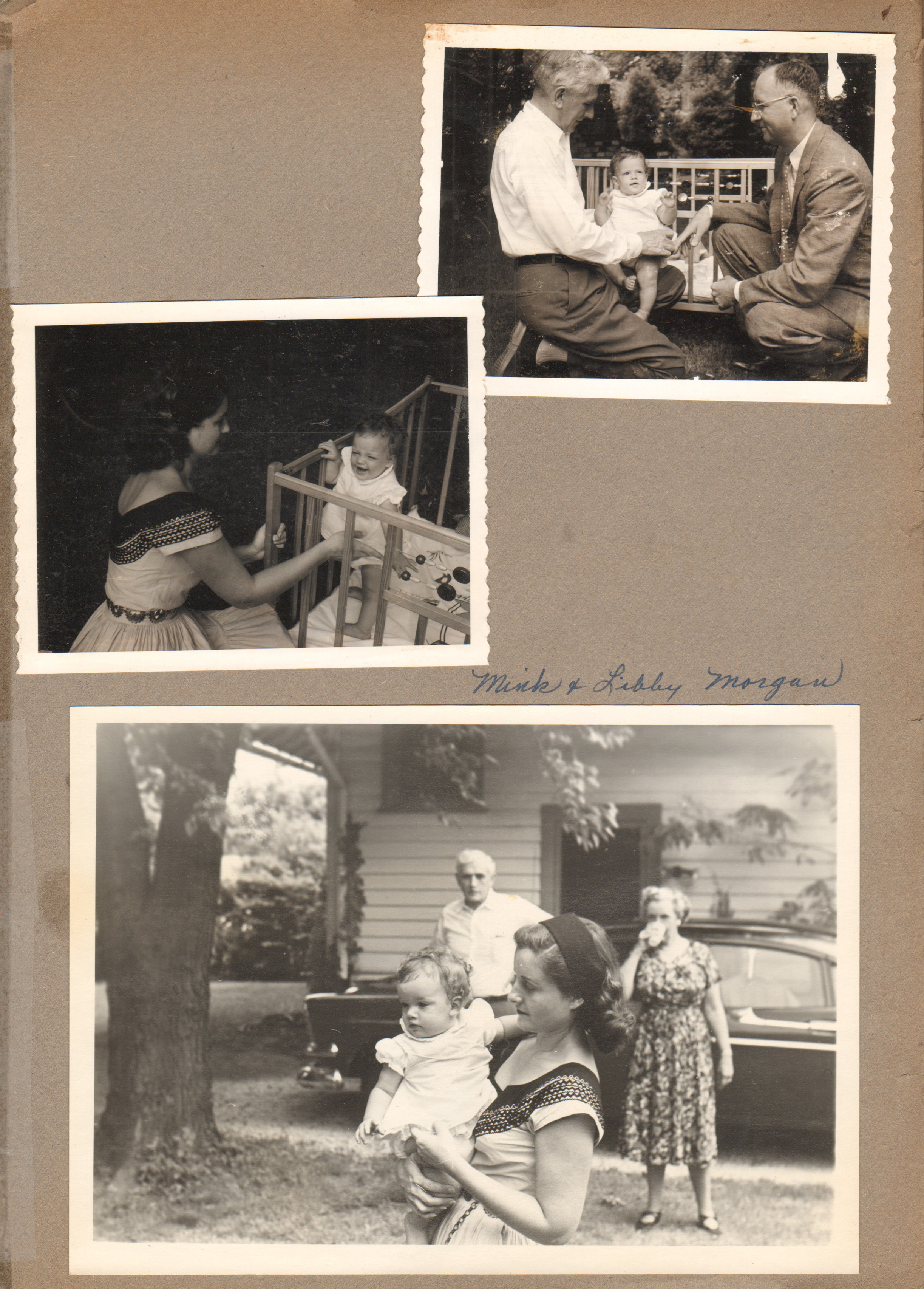 Mink & Libby Morgan. Warren. Rosemary. Cindy