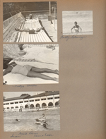 Riviera Club decks. Betty Letsinger. Fritzy Miller. Susan. David Pierce, Karen and Eddie