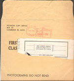 Polaroid Copy Service envelope