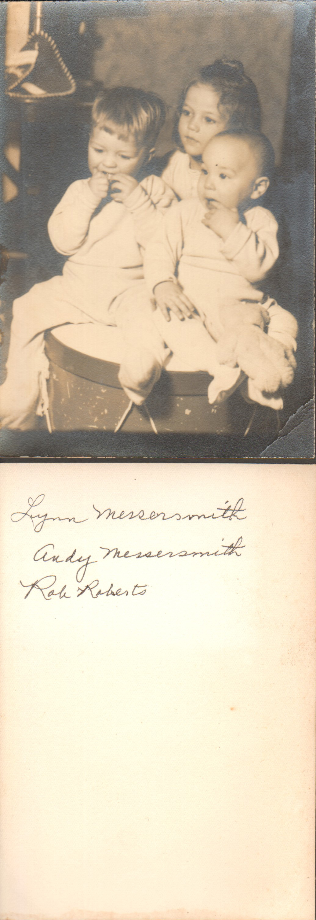 loose photo - Lynn and Andy Messersmith and Rob Roberts