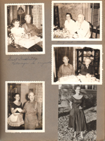 Susan and great-grandfather Theodore. Mary and Mutt. Rosemary and Theodore. Theodore 91 years old