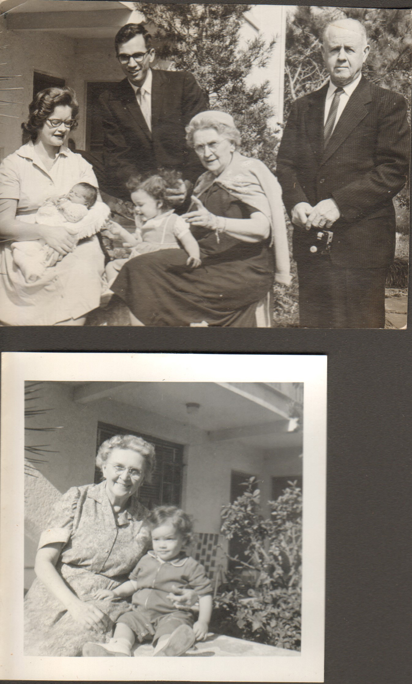 loose pictures - Helen, Carole, Bill, Cindy, Vonnie, Curt. Vonnie and Cindy