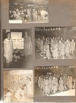 Brownie Troop 498 Broad Ripple - Rosemary. At State Fairgrounds. Vonnie, Helen, Girstle, Curt. Susan