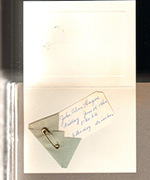 Birth announcement - John Alan Hague - inside.