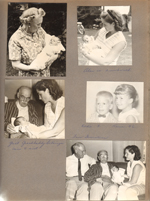 Baby pictures Alan - Vonnie. Rosemary. Great Granddaddy Letsinger - Theodore. Curt.  Eddie and Karen.
