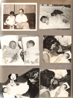 Baby pictures Alan and Ronnie. Susan, Rosemary
