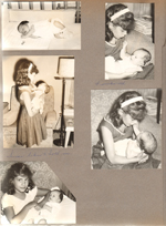 Baby pictures Alan - Susan living room 6122.