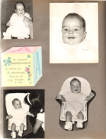 Baby pictures Alan - birth announcement