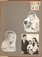 Baby pictures - Princess, John Susan, Rosemary. Christmas Seals 1959 and 1960.