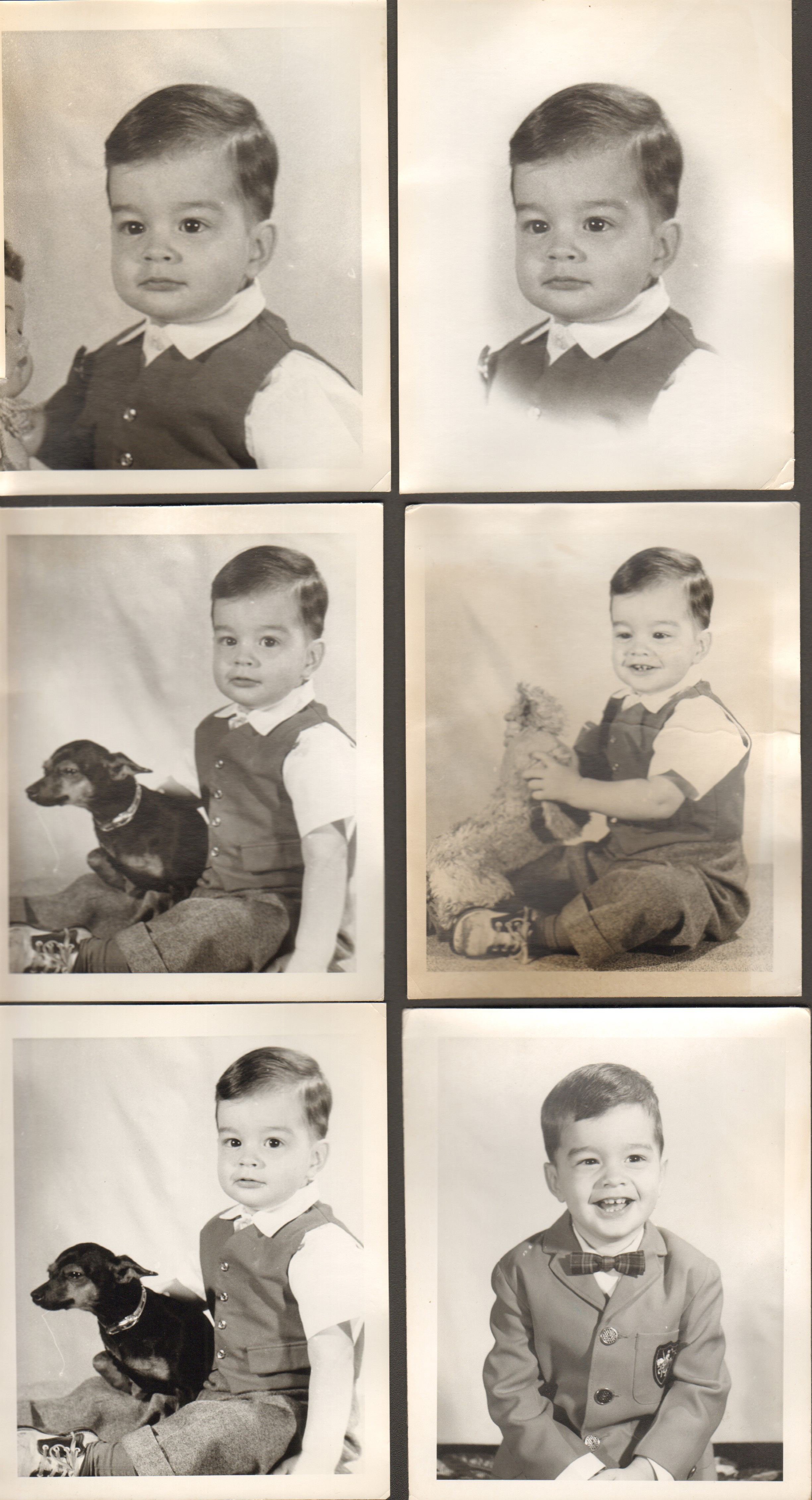 loose pictures - Alan with (second) Princess. (I think that because this one all black and other one was white)